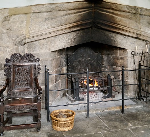 Fireplace Needing Cleaned