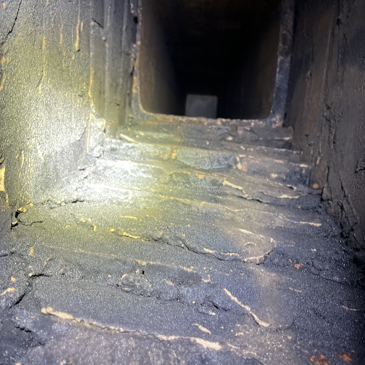 Dirty Chimney Needing To Be Cleaned